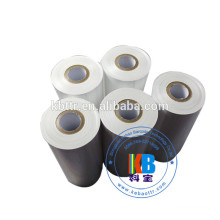 PVC PET adhesive label sticker printing white resin thermal ribbon